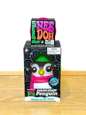 NeeDoh Polar Glow Penguin Bundle 💖